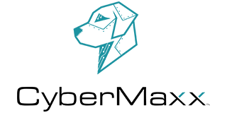 Stylized canine graphic logo